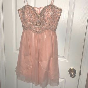 Dave and Johnny Light pink dress